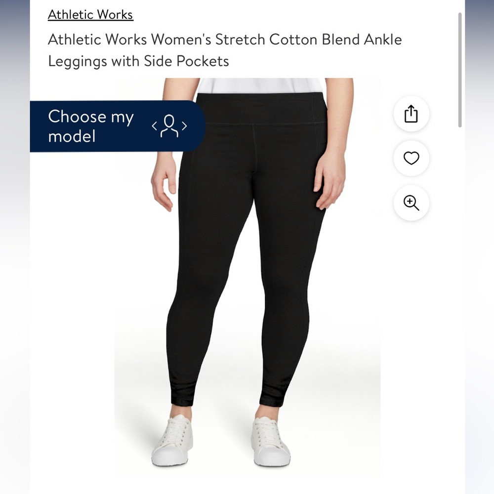 Athletic Works Leggings with Pockets